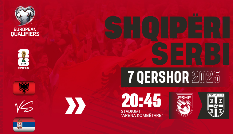 FSHF vjen më një njoftim të rëndësishëm për biletat Shqipëri-Serbi FSHF vjen më një njoftim të rëndësishëm për biletat Shqipëri-Serbi