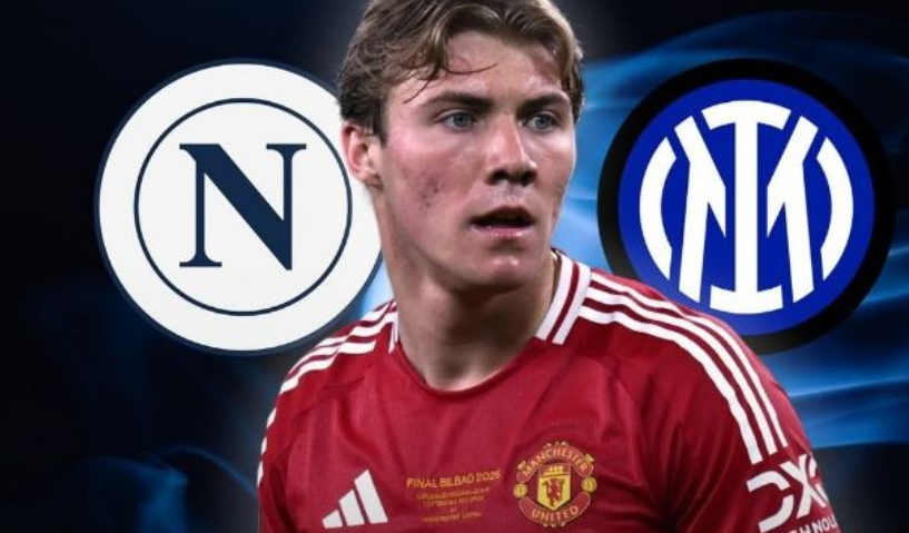 Napoli-Inter, sfidë për Hojlund Napoli-Inter, sfidë për Hojlund