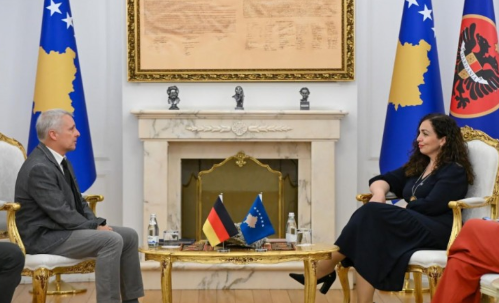 Osmani e Rohde diskutojnë për procesin e konstituimit të institucioneve Osmani e Rohde diskutojnë për procesin e konstituimit të institucioneve