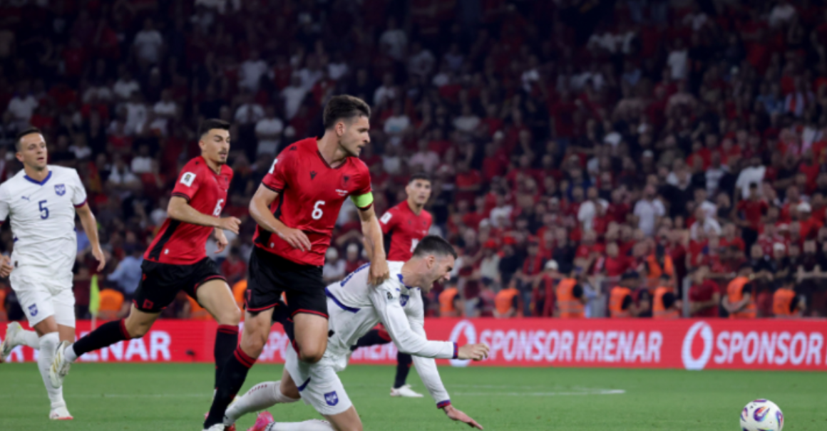 Mbyllet pa gola pjesa e parë: Shqipëria dominuese mbi Serbinë – Manaj i pafat