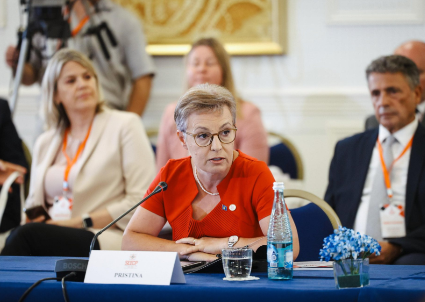 Gërvalla para përfaqësuesve të BE-së dhe rajonit: Kosova e palëkundur në rrugën e saj euroatlantike Gërvalla para përfaqësuesve të BE-së dhe rajonit: Kosova e palëkundur në rrugën e saj euroatlantike