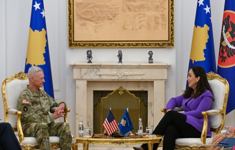 Osmani: Aleanca me SHBA-të në fushën e mbrojtjes, e fuqizon shtetin Osmani: Aleanca me SHBA-të në fushën e mbrojtjes, e fuqizon shtetin