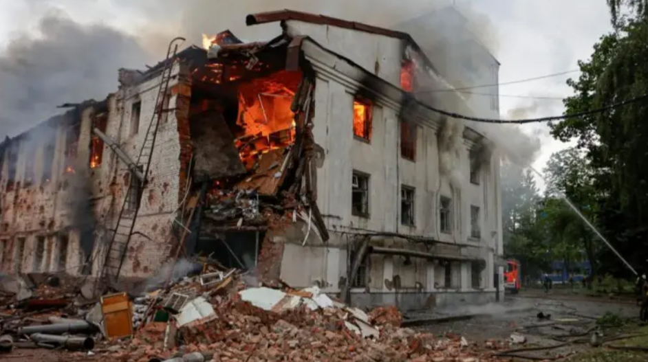 Qyteti i dytë më i madh i Ukrainës goditet nga dronët rus Qyteti i dytë më i madh i Ukrainës goditet nga dronët rus