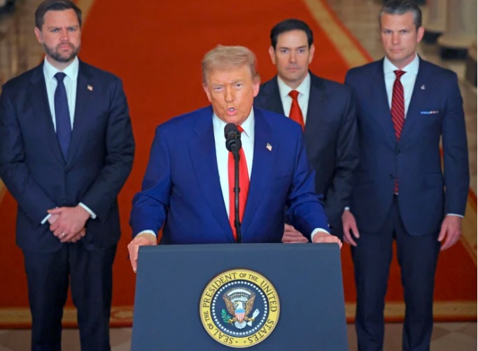 SHBA godet objektet bërthamore iraniane, Trump: Paqe ose pasoja më të mëdha SHBA godet objektet bërthamore iraniane, Trump: Paqe ose pasoja më të mëdha