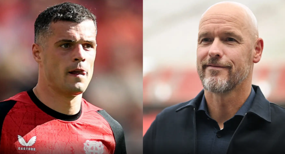 Erik Ten Hag nuk lejon largimin e Xhakës: Ai është një lider