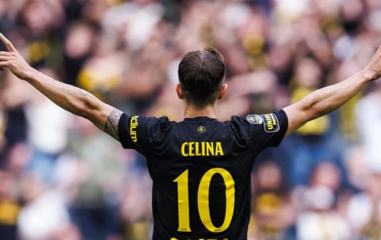 Bersant Celina shënon supergol në fitoren e AIK