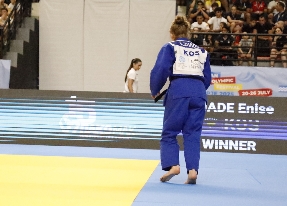 EYOF Shkupi 2025: Enise Zijade rrëmben medaljen e bronztë