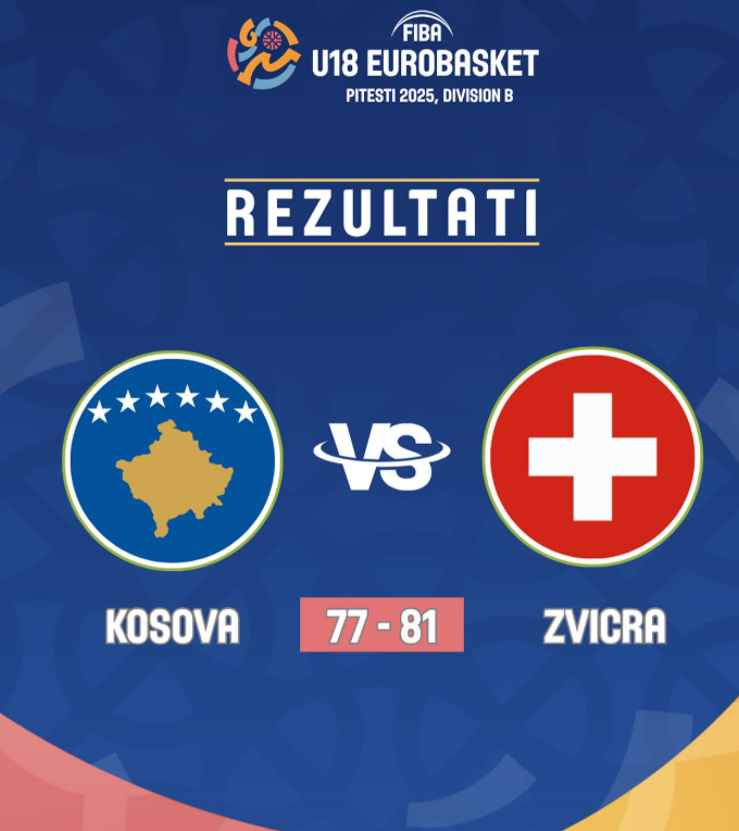 Dardanët e rinj mundën nga Zvicra