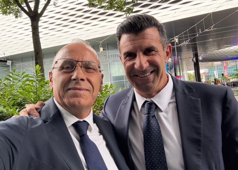 Presidenti Ademi takon Luis Figo-n: Gjithmonë kënaqësi të takohemi bashkë!