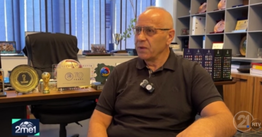 Presidenti Ademi: Kosova tashme është konkurrente në futbollin ndërkombëtar, unë nuk do të kënaqem derisa të shosh aty ku i kam objektivat (VIDEO)