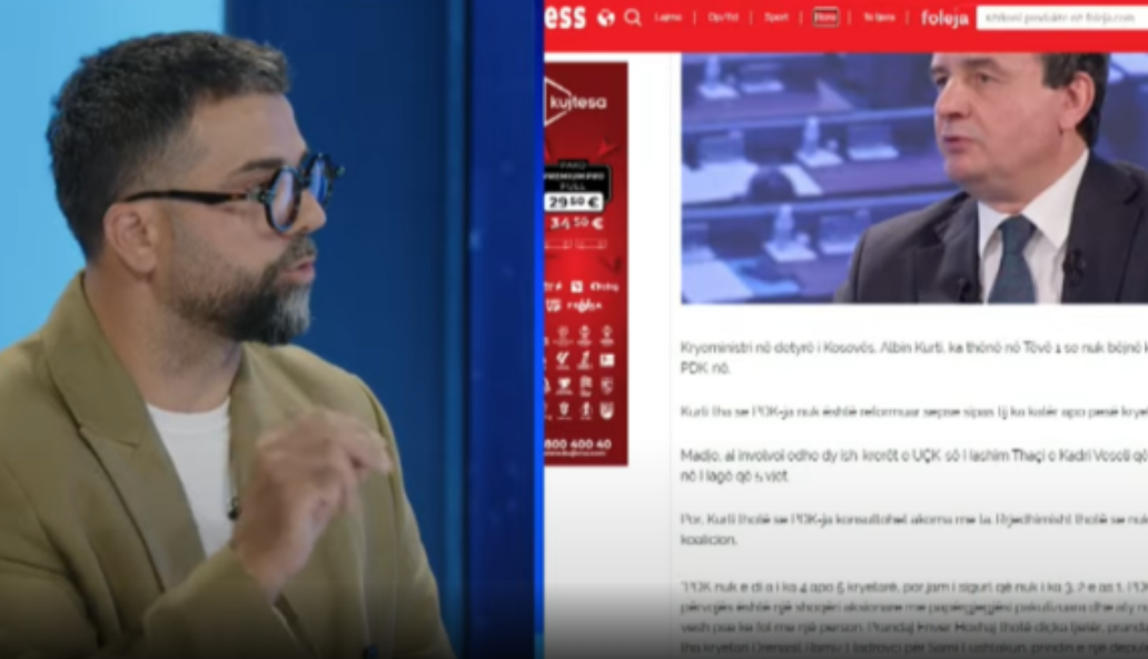 “Turp – Albin Kurti nuk po dallon prej Jack Smith – është në mbështetje të Speciales”