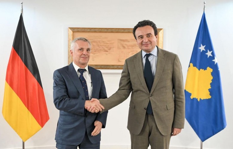Kurti takon ambasadorin gjerman: Nevojitet konstituim i shpejtë i Kuvendit