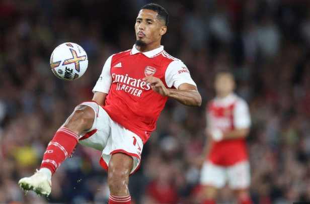 William Saliba, objektiv i gjigantit spanjoll