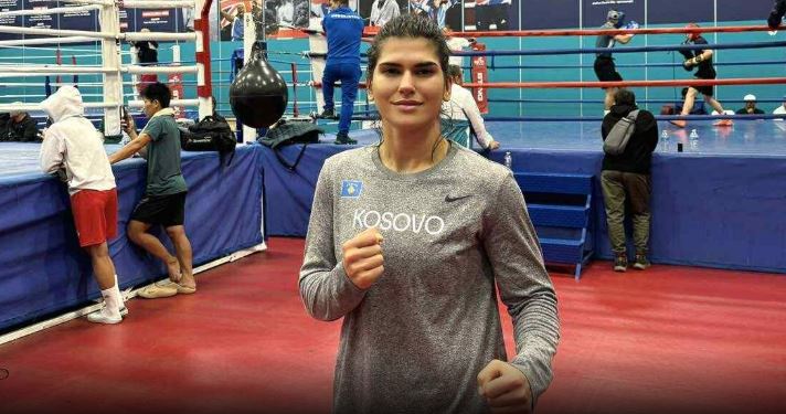 Donjeta Sadiku përgatitet në Angli