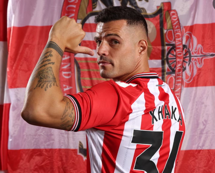 Tifozët bëjnë shaka duke thënë se Granit Xhaka ‘nuk e ka idenë se kujt do t’i bashkohet’