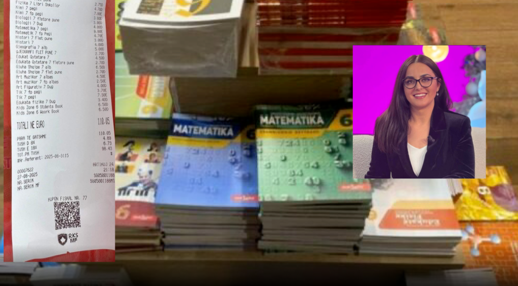 Deputetja Lushaku publikon faturën: Veç librat kushtojnë 110 euro, pa i llogaritur fletoret
