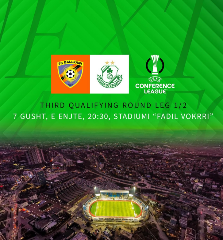 Gjyqtarë nga Ukraina ndajnë drejtësinë në duelin e ‘nxehtë’ Ballkani – Shamrock Rovers