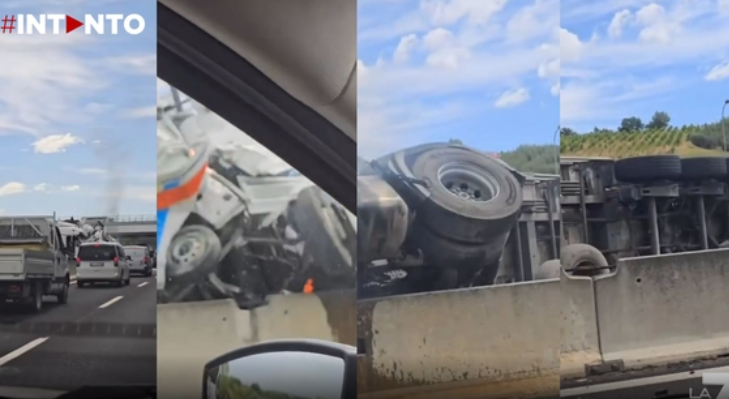 Aksident i frikshëm në Itali, 3 të vdekur dhe 15 të plagosur pasi kamioni merr para makinat në autostradë
