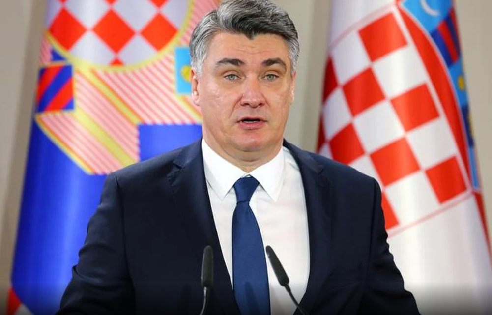 Presidenti kroat urdhëron ndërprerjen totale të bashkëpunimit ushtarak me Izraelin