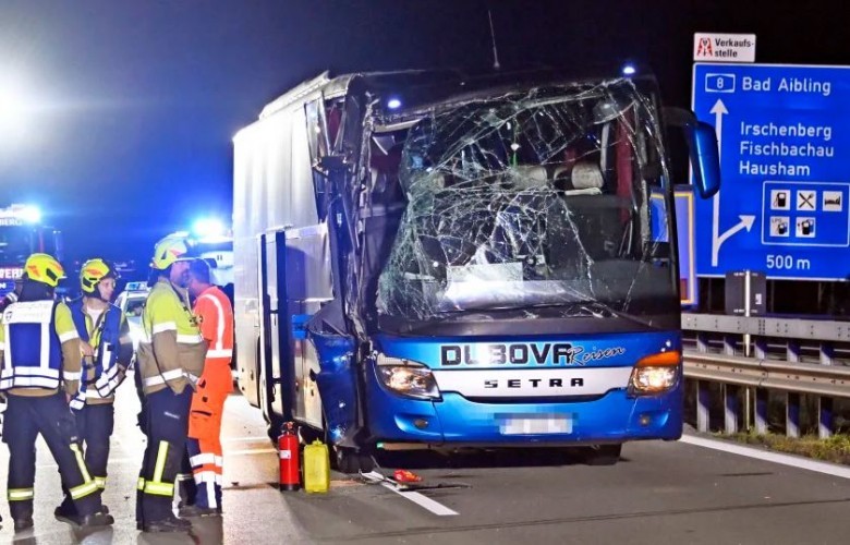 Autobusi me pasagjerë nga Kosova aksidentohet në Bavari