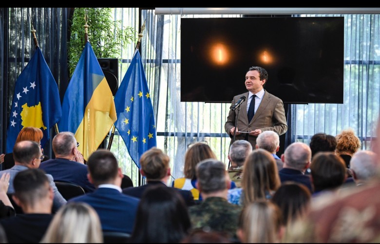 Kurti: Kosova qëndron në solidaritet me Ukrainën