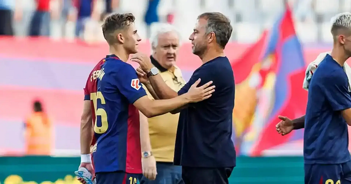 Fermin Lopez në shënjestër të klubeve angleze, por Flick  kundërshton: “lojtari i 12-të” nuk preket