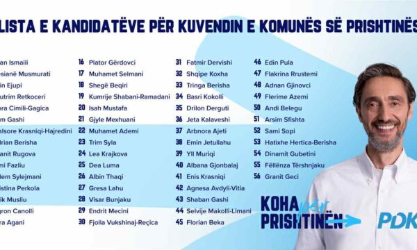 Uran Ismaili prezanton Listën për Asamblenë e Prishtinës: 70% kandidatë të rinj dhe mbi 40% gra Uran Ismaili prezanton Listën për Asamblenë e Prishtinës: 70% kandidatë të rinj dhe mbi 40% gra