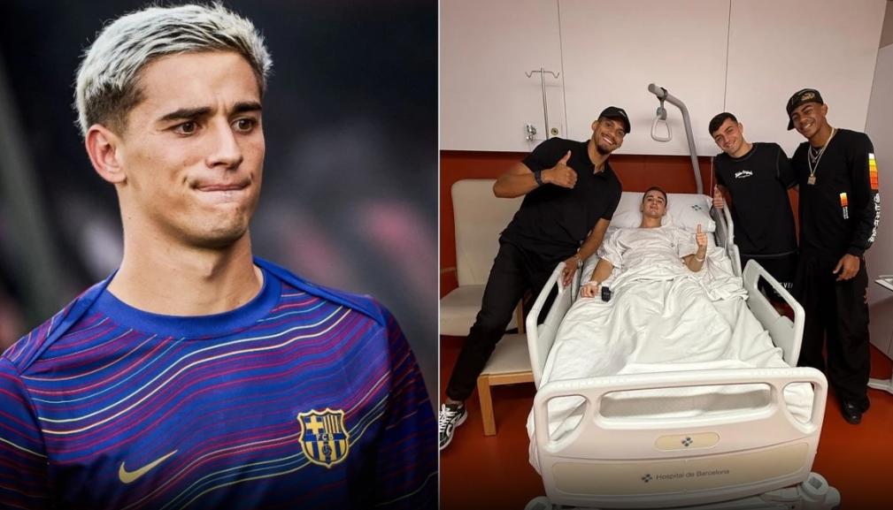 Gavi thyen heshtjen pas operacionit, reagojnë edhe bashkëlojtarët e tij te Barcelona