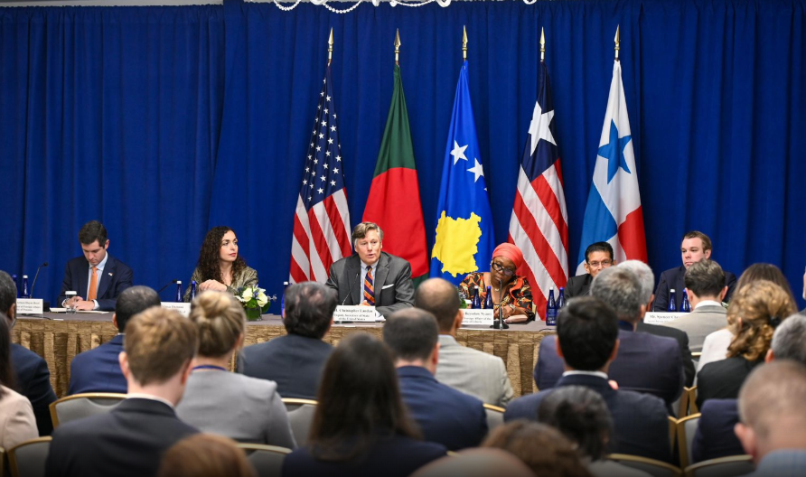 Osmani në Amerikë, pjesëmarrëse në panelin për refugjatët dhe azilin