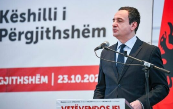 VV paralajmëron mbledhje për ta votuar Kurtin si mandatar: E çojmë emrin te Presidentja, presim që ajo të punojë në këtë drejtim