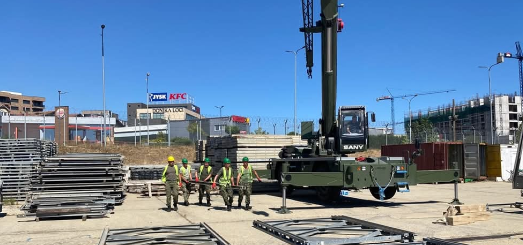 Ushtria e Kosovës dhe Shqipërisë trajnohen për ndërtimin e urave ushtarake