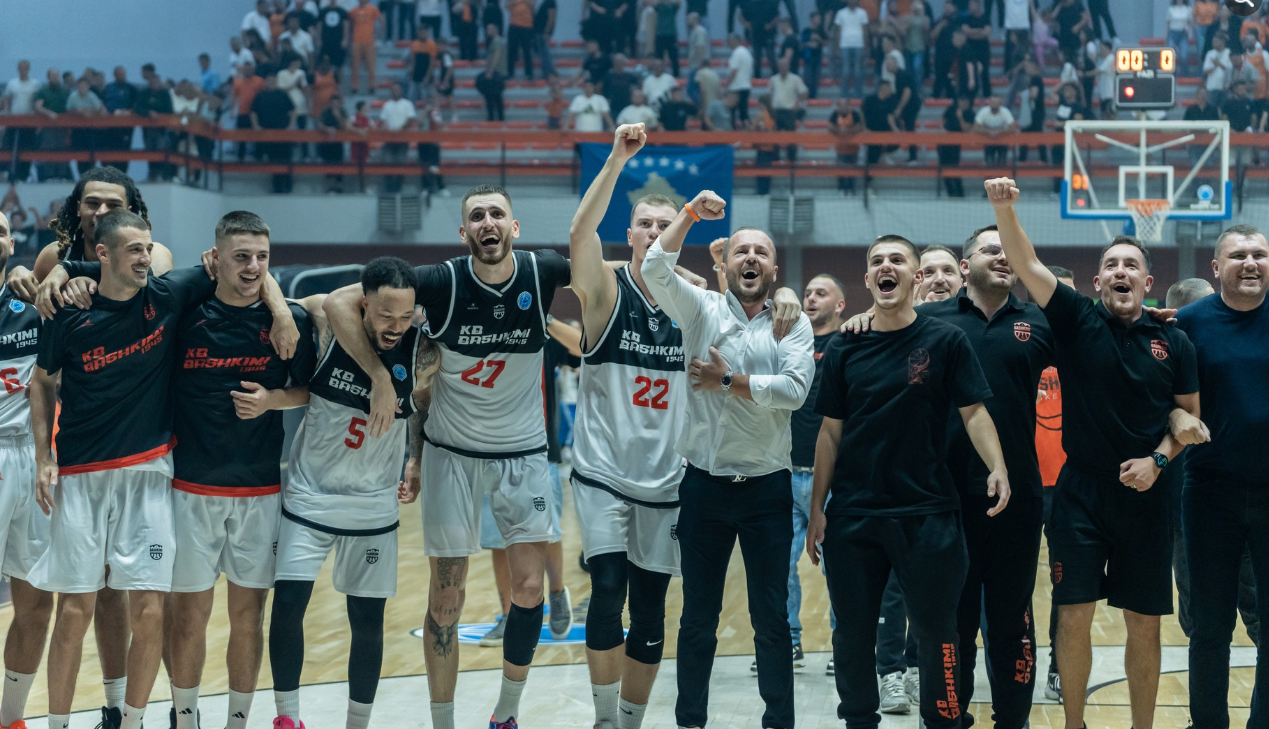 Bashkimi bën historinë, fiton sfidën e parë në FIBA Europ Cup