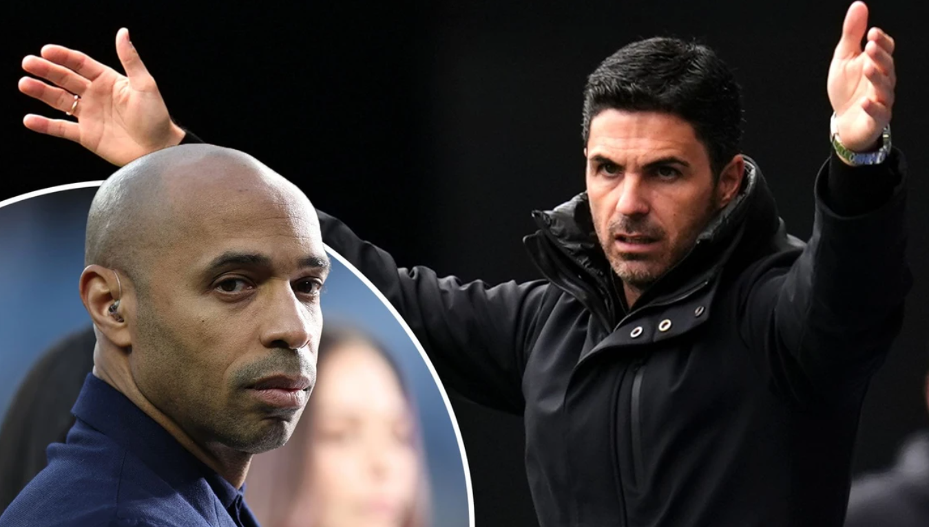 Thierry Henry i bindur se Arteta do t’i prijë Arsenalit drejt titullit kampion
