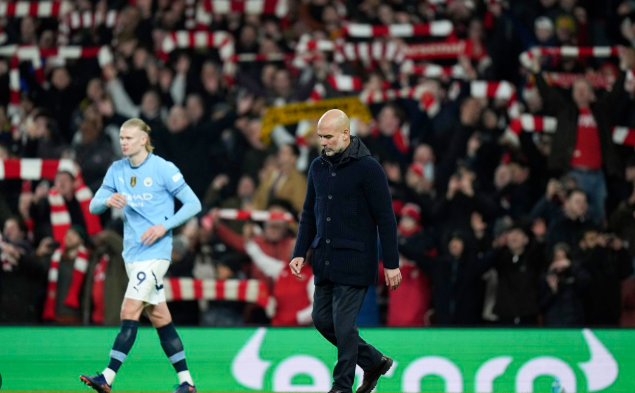 Guardiola i zhgënjyer me paraqitjen e skuadrës së tij ndaj Arsenalit