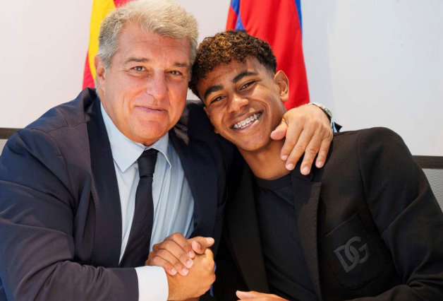 Laporta: Jam i bindur se Yamal do ta fitojë ‘Topin e Artë’