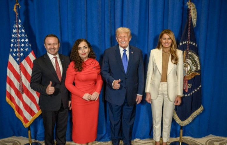 Osmani, bisedë e përzemërt me presidentin Trump për vlerat e lirisë e paqes