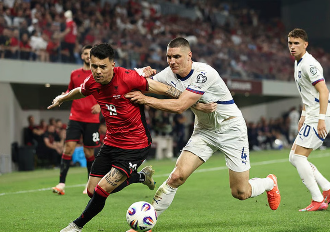 Vendos FIFA, vetëm 6500 tifozë lejohen në ndeshjen Serbi-Shqipëri