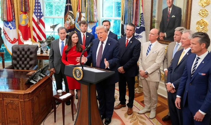 Pas 1 jave mungesë, Trump mban konferencën për shtyp, hedh poshtë zërat mbi gjendjen e tij shëndetësore