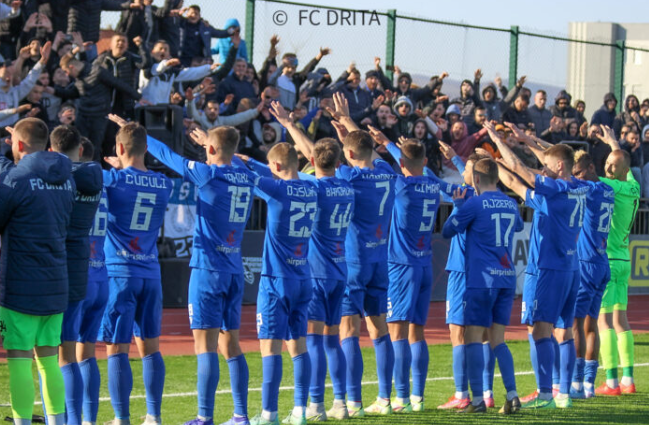 Drita me përmbysje fiton derbin ndaj Gjilanit