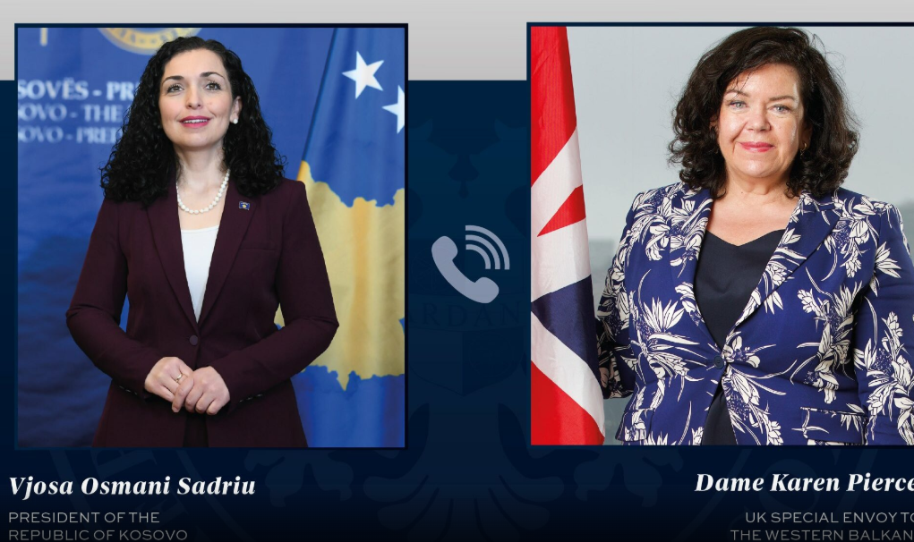 Osmani e njofton Piercen për zgjedhjet, i ankohet për ndërhyrjet e Serbisë