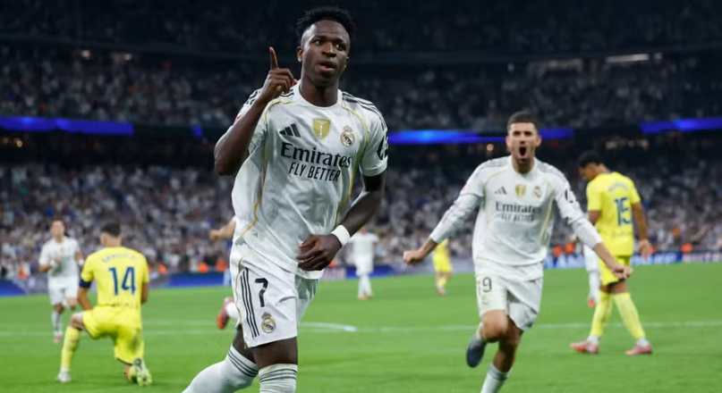 Vinicius shënon dopietë, Reali mposht Villarrealin dhe rikthehet në krye të La Ligës