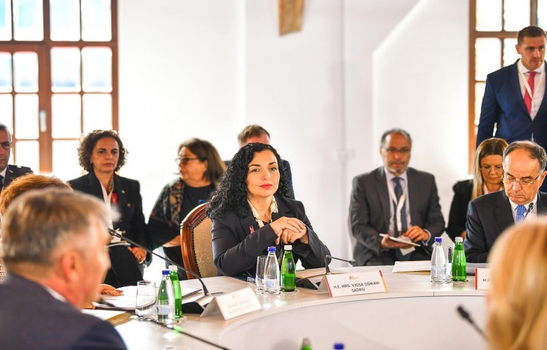 Sot fillon Samiti i Bërdo-Brionit, presidentja Osmani përfaqëson Kosovën