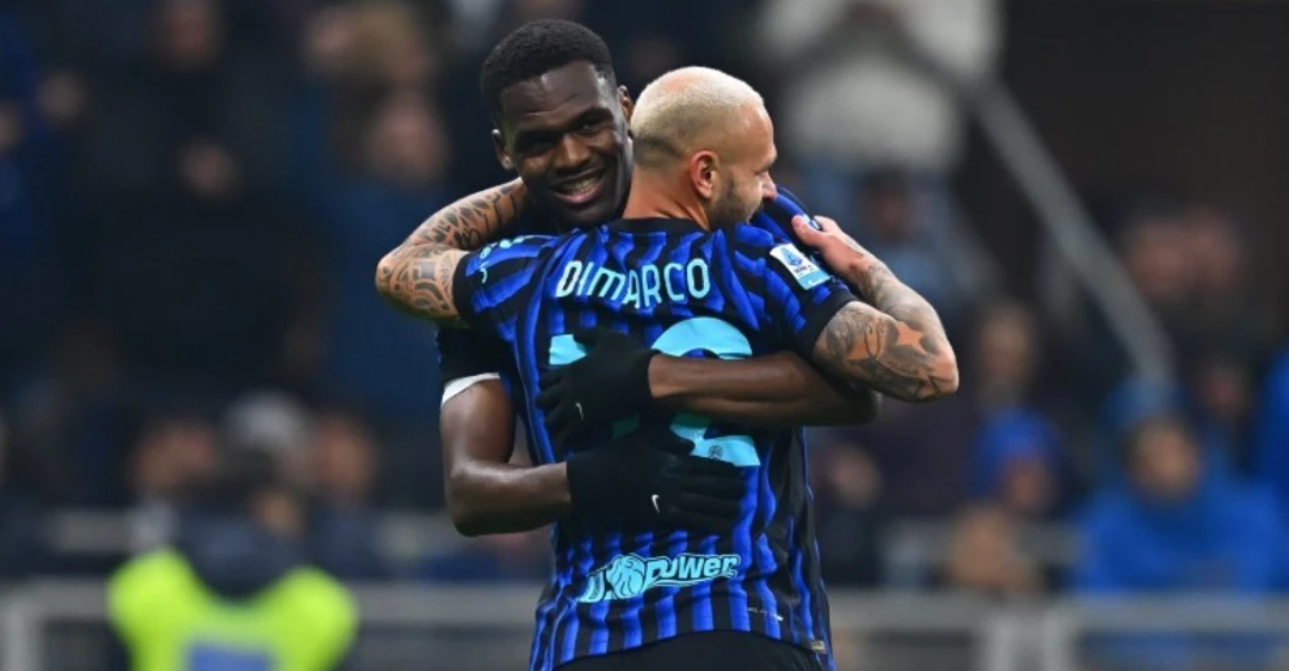 Interi fiton derbin ndaj Lazios, ngjitet në krye të Serie A