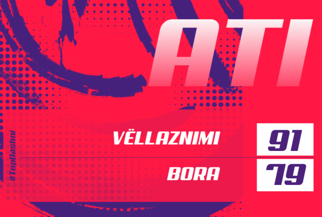 Vëllaznimi përmbys Borën, prek fitoren e parë