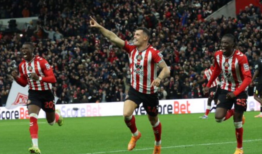 Super Xhaka shënon golin e parë në Premierligë, Sunderland barazon ndaj Evertonit