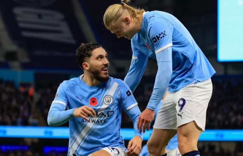 Haaland i lumtur me fitoren, lavdëron Rayan Cherki-n