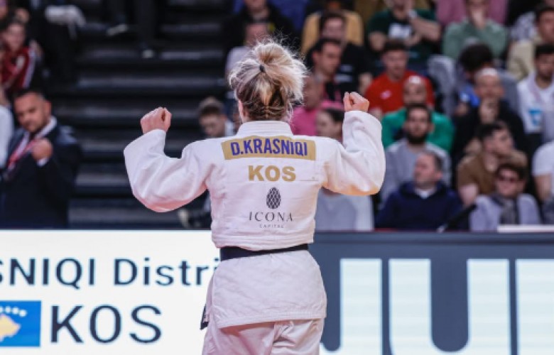 Distria Krasniqi fiton medaljen e artë në Grand Prix 2025