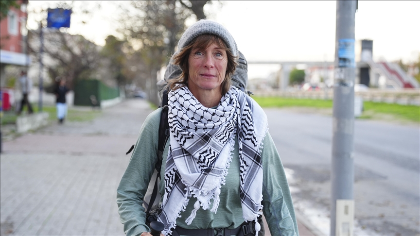 Më këmbë nga Londra në Stamboll, përfshirë Shqipërinë, për të mbledhur fonde për palestinezët