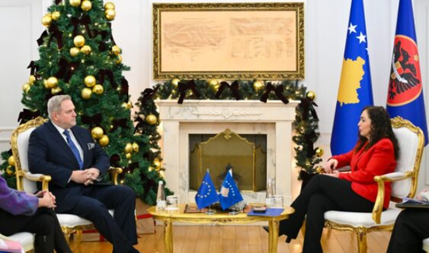 Osmani takon raportuesin evropian Riho Terras, kërkon heqjen urgjente të masave të BE-së