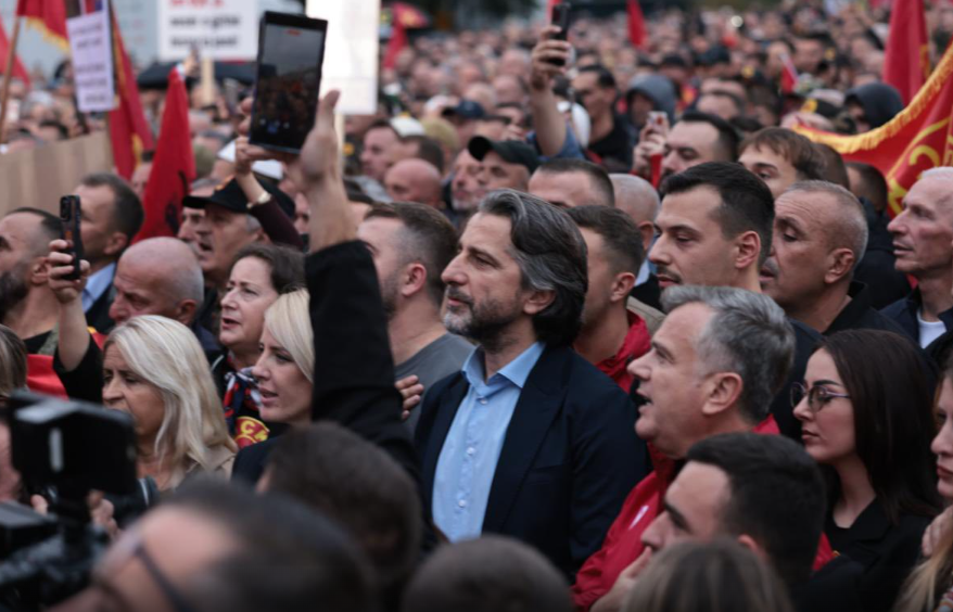 Përparim Rama mbështet protestën e veteranëve të UÇK-së në Shkup: Prishtina është me ju